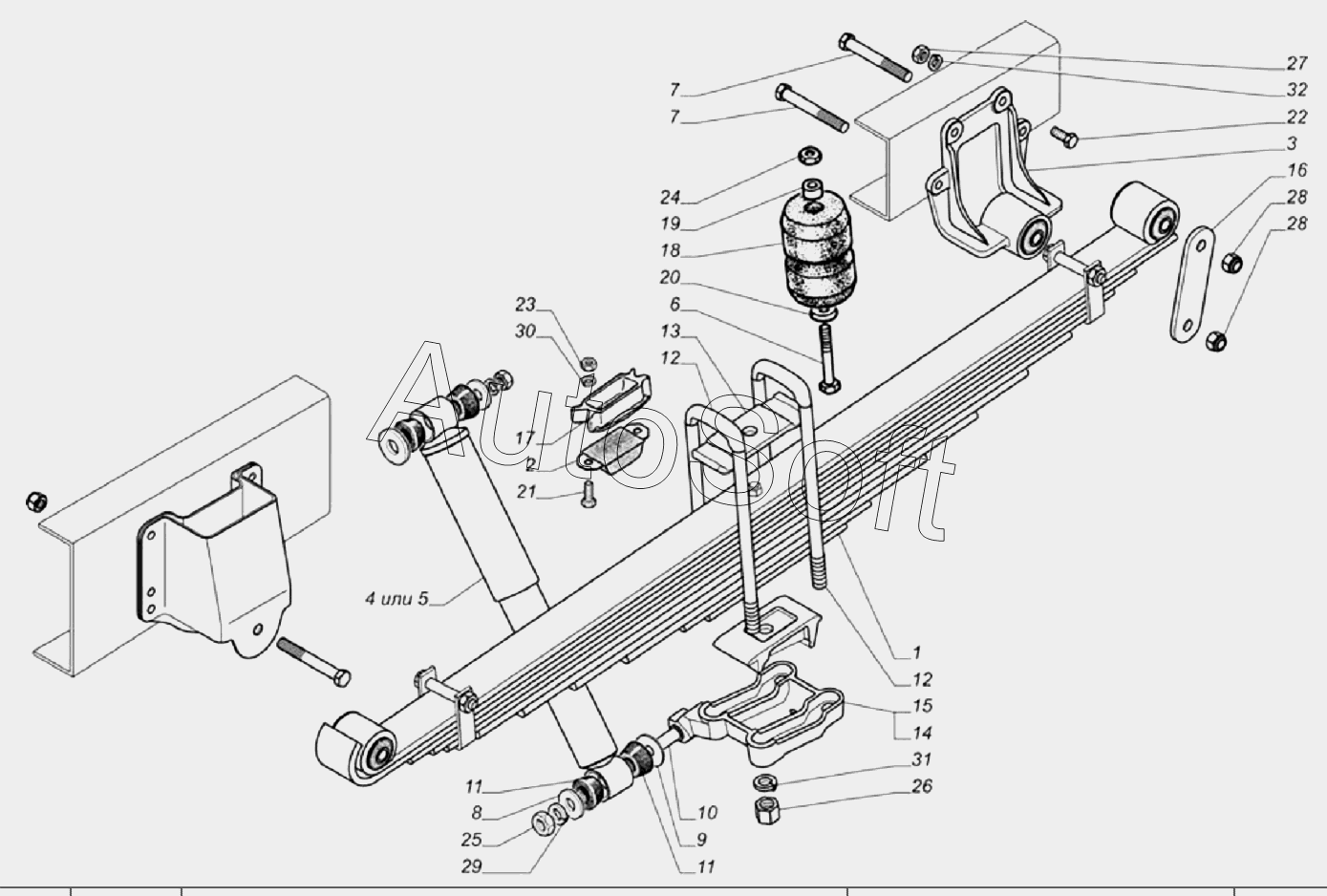 Стабилизатор передний газель некст схема