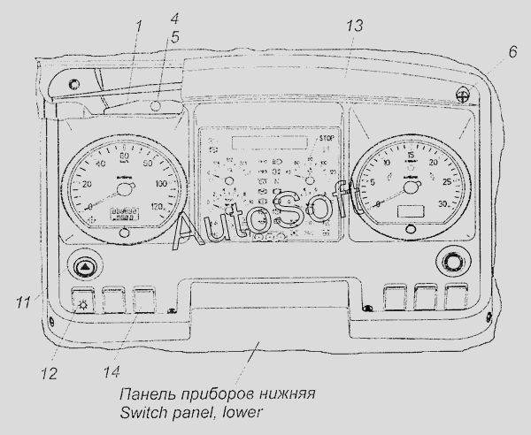 Рамка На Панель Приборов Камаз 6520 Купить
